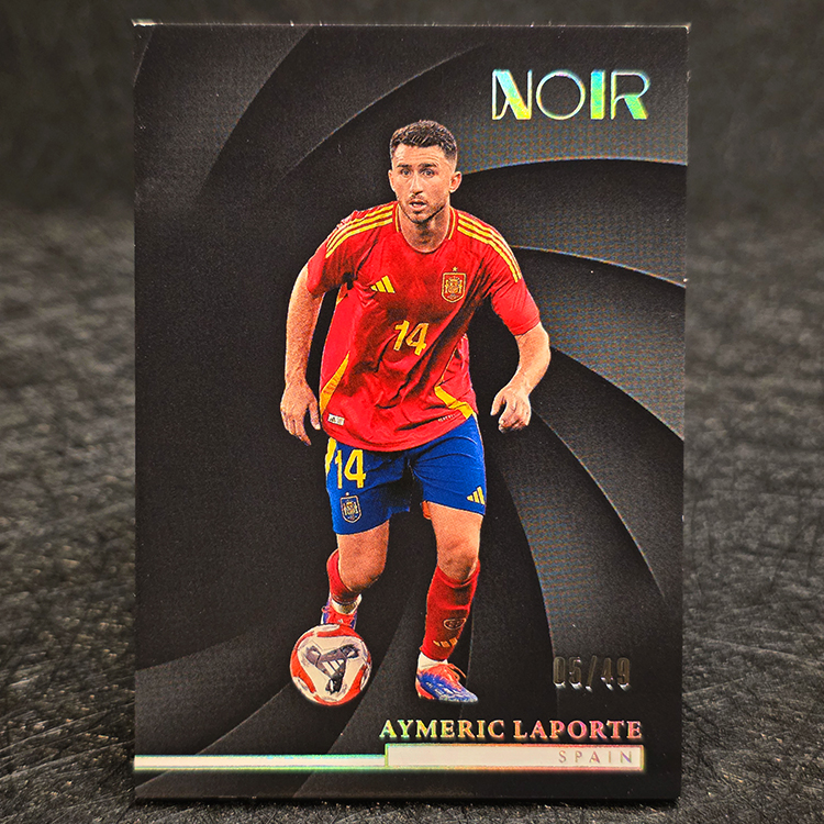 Panini Noir Soccer 2004/25 - Silver - Aymeric Laporte, Spain /49 #11