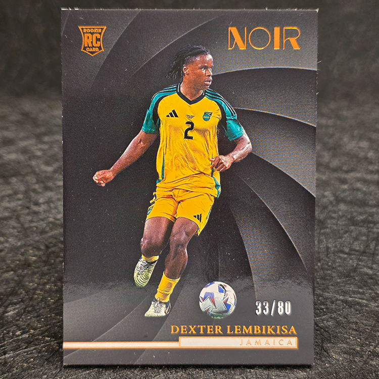 Panini Noir Soccer 2004/25 - Bronze - Dexter Lembikisa, Jamaica /80 #54