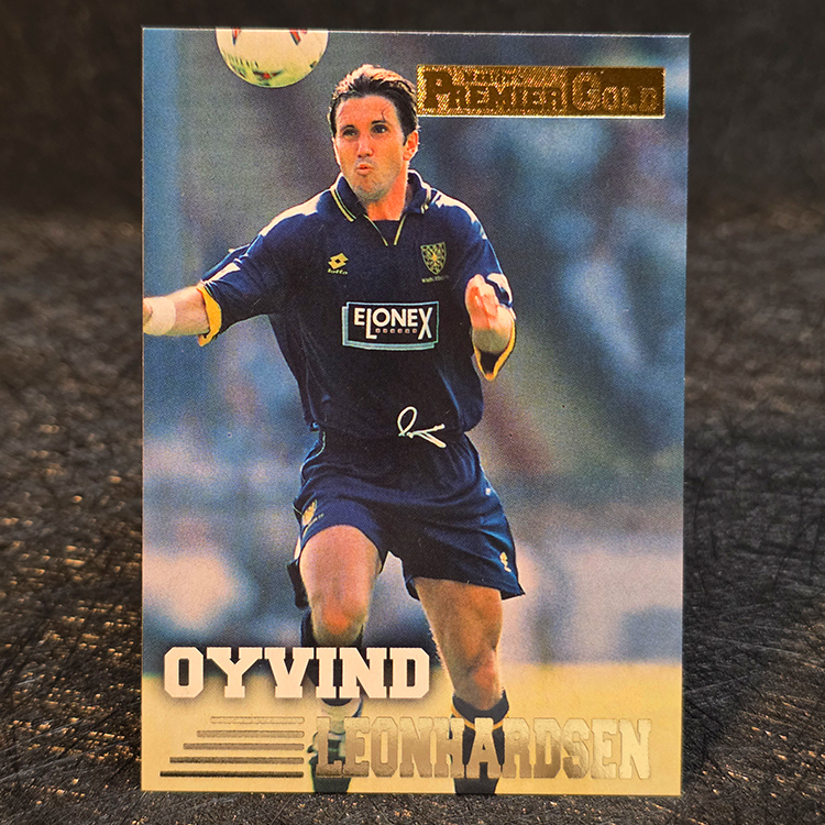Topps Merlin's Premier Gold 1996-97 - Øyvind Leonhardsen, Wimbledon