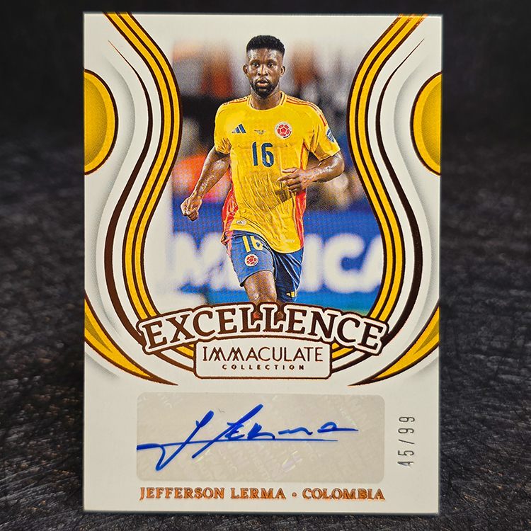 Panini Immaculate 2024-25 - Autograph, Excellence - Jefferson Lerma, Colombia /99 #EA-JLE
