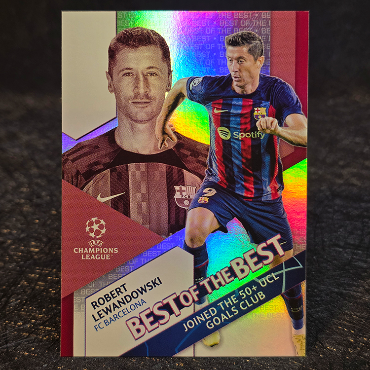 Topps UCC 2022-23 - Best of the Best - Robert Lewandowski, Barcelona #BB-9