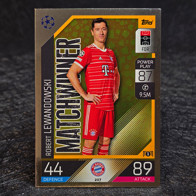 Topps Match Attax 2022-23 - Matchwinner - Robert Lewandowski, Bayern Munchen #207