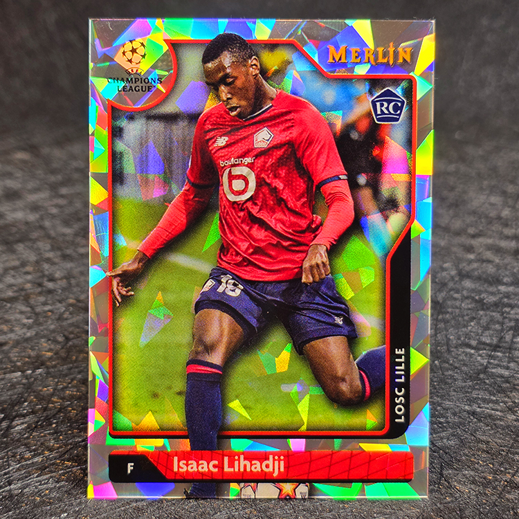 Topps Merlin UEFA 2021-22 - Atomic - Isaac Lihadji, Lille /250 #49