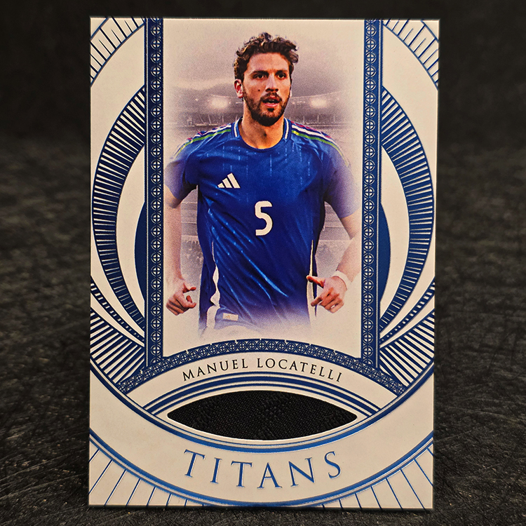 Futera Unique 2025 - Titans - Manuel Locatelli, Italy /10 #TT15