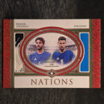 Futera Unique 2025 - Nations - Manuel Locatelli, Jorginho, Italy /20 #NT16
