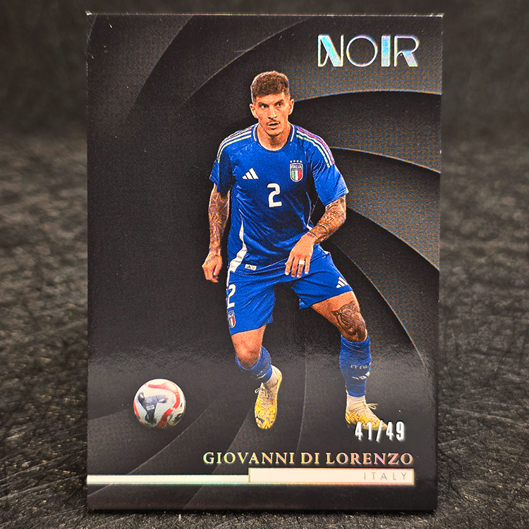 Panini Noir Soccer 2004/25 - Silver - Giovanni Di Lorenzo, Italy /49 #92