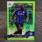 Topps Chrome UEFA 2022-23 - Green - Romelu Lukaku, Inter /399 #96