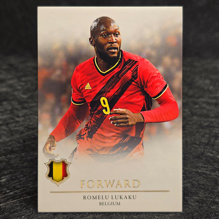 Futera Unique 2021 - Romelu Lukaku, Belgium #075