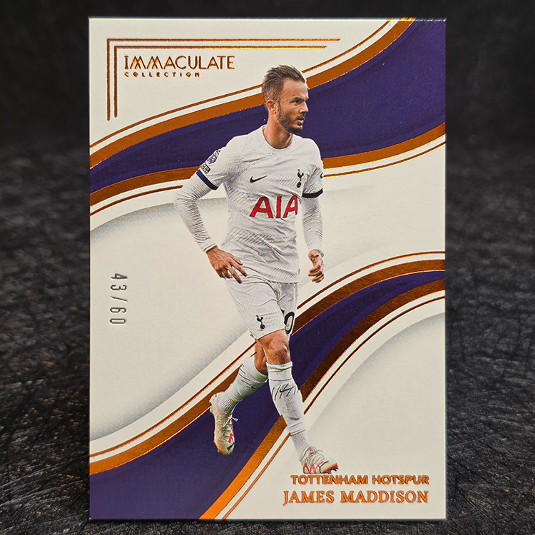 Panini Immaculate 2023-24 - Bronze - James Maddison, Tottenham /60 #230