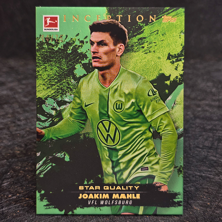 Topps Inception Bundesliga 2024-25 - Star Quality - Joakim Mæhle, Wolfsburg /75