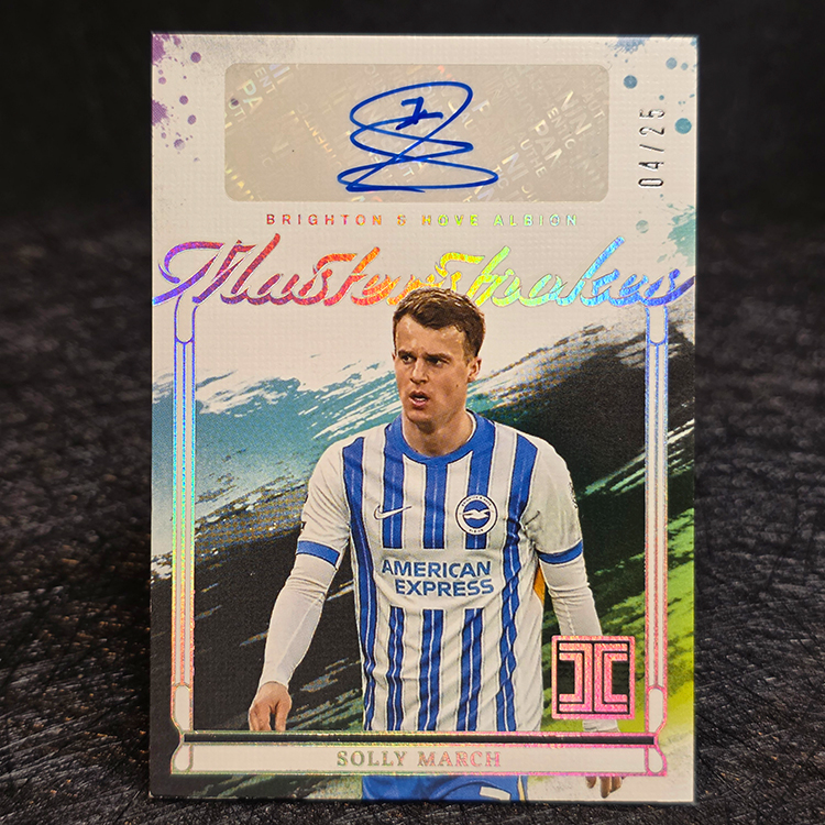 Panini Impeccable PL 2024-25 - MasterStrokes - Solly March, Brighton /25 #M-SM