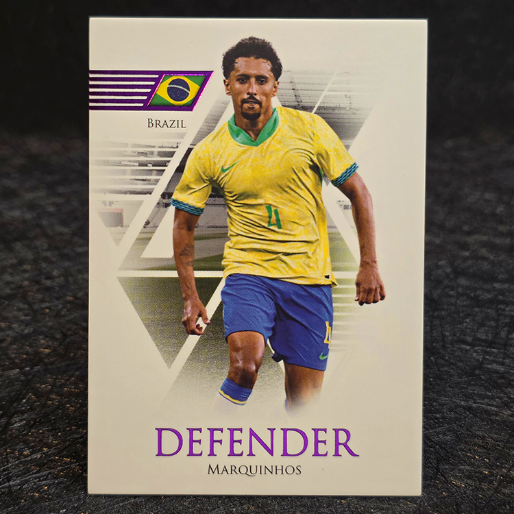 Futera Unique 2024 - Midfielder - Marquinhos, Brazil /30 #018