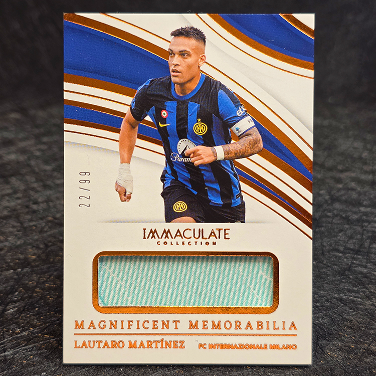 Panini Immaculate 2023-24 - Magnificent Memorabilia - Lautaro Martinez, Inter /99 #MG-LM