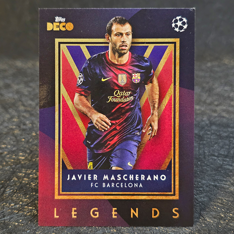 Topps Deco 2023-24 - Legends - Javier Mascherano, Barcelona
