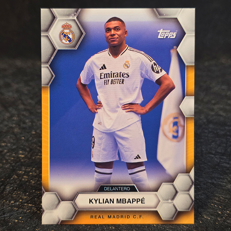 Topps Real Madrid Fan Set 2024-25 - Kylian Mbappe, Real Madrid #17