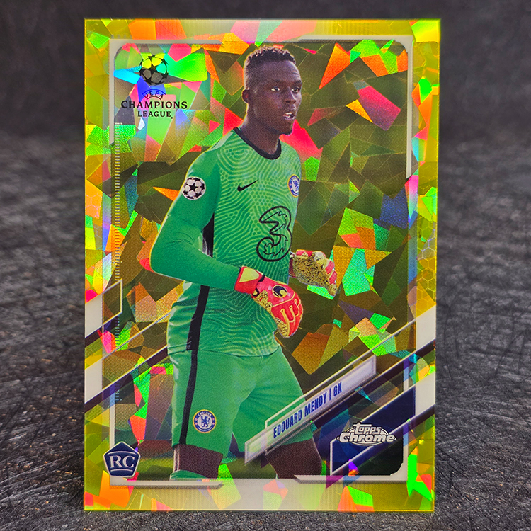 Topps Chrome UEFA 2020-21 - Yellow - Eduard Mendy, Chelsea /99 #38