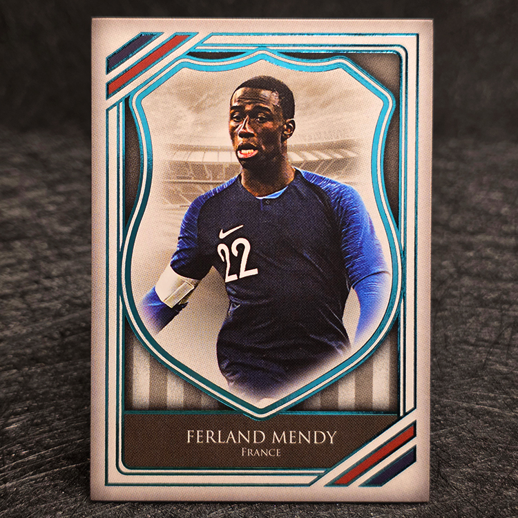 Futera Unique 2025 - Heritage - Aqua - Ferland Mendy, France /32 #HG022