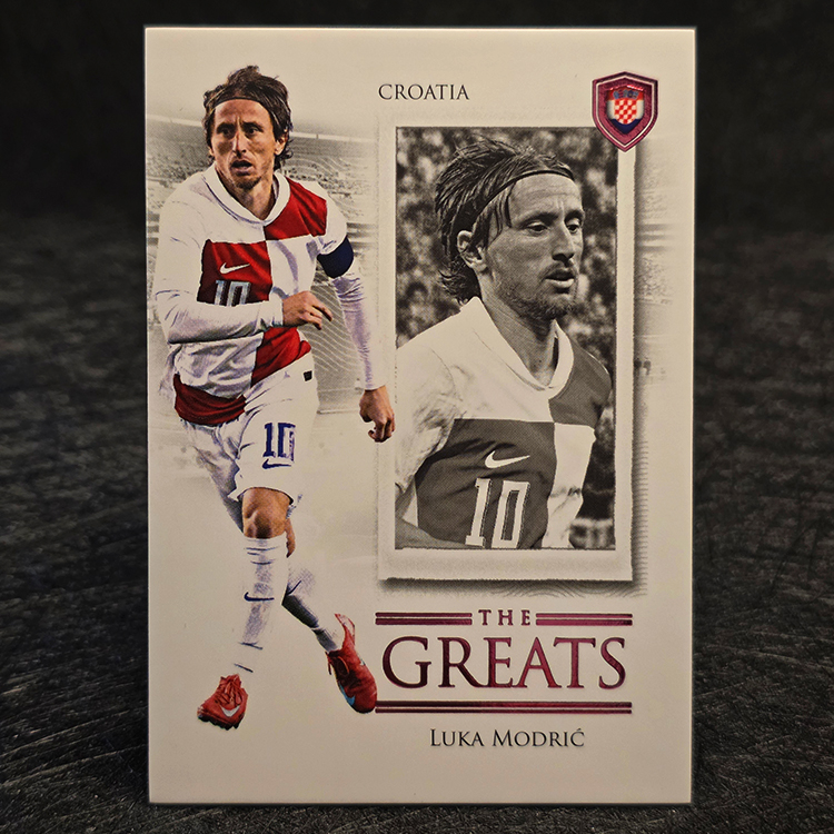 Futera Unique 2025 - The Greats - Luca Modric, Croatia /55 #113