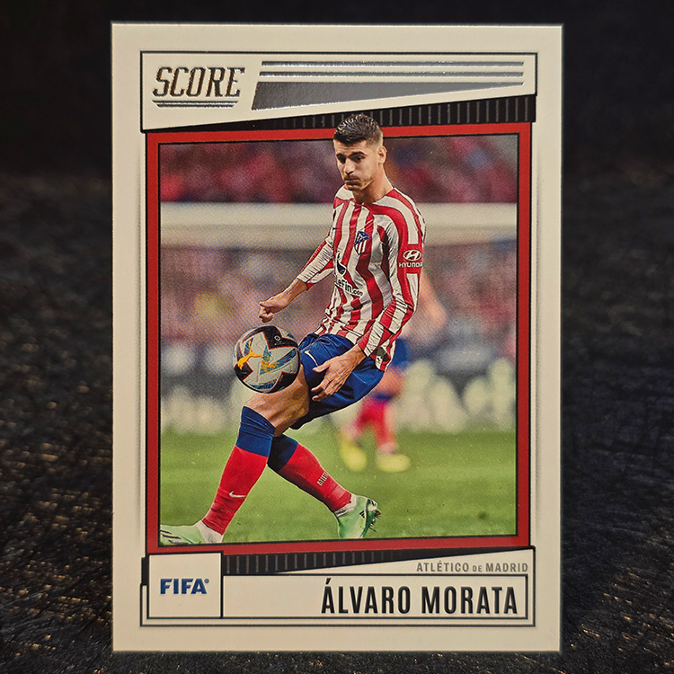 Panini Score FIFA Soccer 2022-23 - Alvaro Morata, Atletico Madrid #19