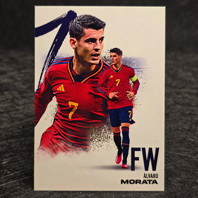 Futera FX 2024 - Forward - Alvaro Morata, Spain /10 #092