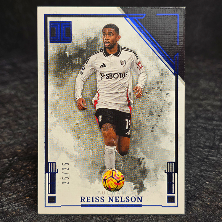 Panini Impeccable PL 2024-25 - Blue - Reiss Nelson, Fulham /25 #47