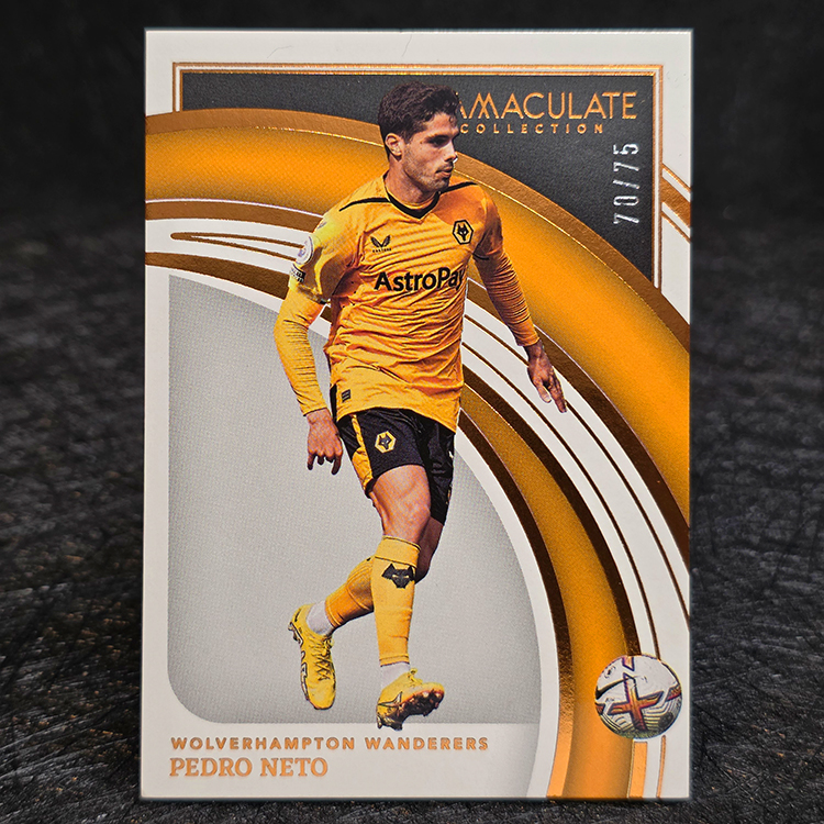 Panini Immaculate 2022-23 - Bronze - Pedro Neto, Wolverhampton /75 #200