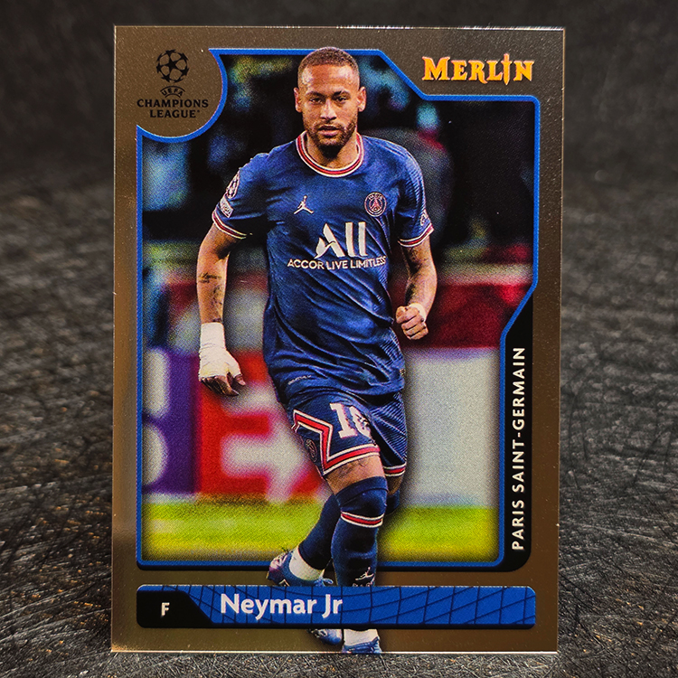 Topps Merlin UEFA 2021-22 - Silver - Neymar JR, Paris St Germain #10