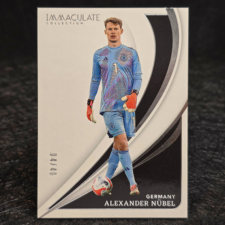 Panini Immaculate 2024-25 - Silver - Alexander Nubel, Germany /40 #91