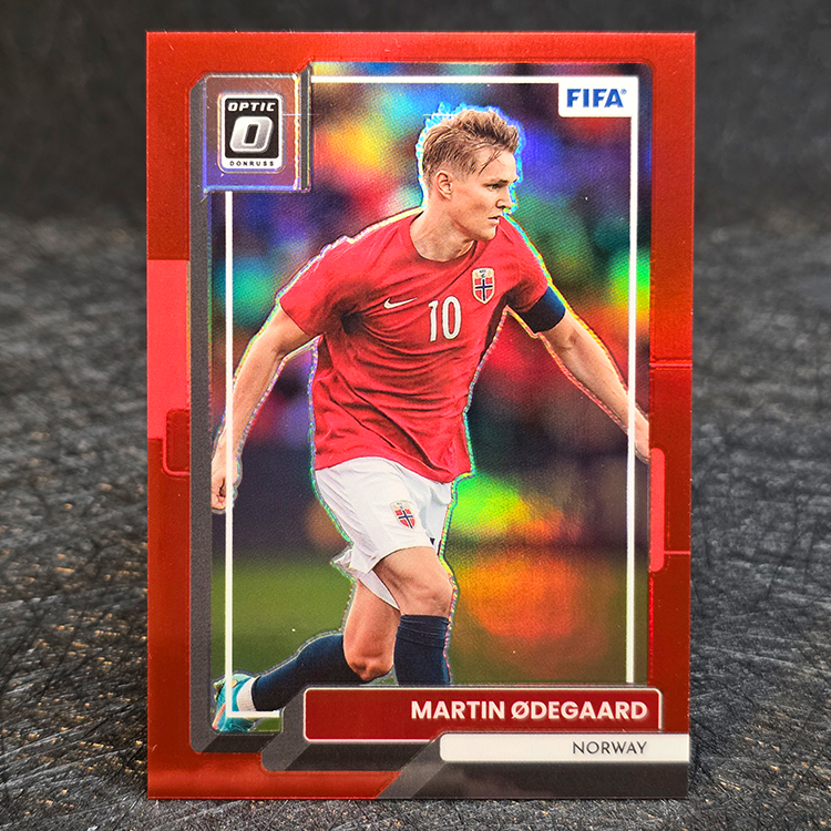 Panini Donruss Optic Soccer 2022-23 - Red - Martin Ødegaard, Norway /165 #88