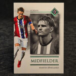 Futera Unique 2025 - Midfielder - Martin Ødegaard, Norway /20 #051