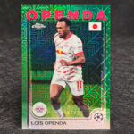Topps Chrome UEFA 2024-25 - Japanese Edition, Green - Lois Openda, Leipzig /99 #20