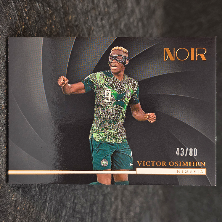 Panini Noir Soccer 2004/25 - Bronze - Victor Osimhen, Nigeria /80 #133