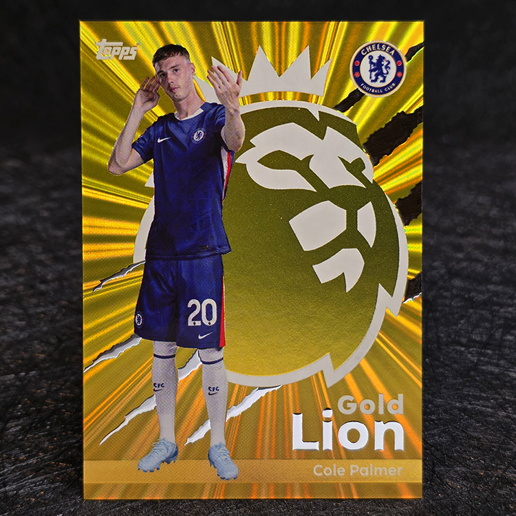Topps Premier League 2025-26 - Gold Lion - Cole Palmer, Chelsea #GL6