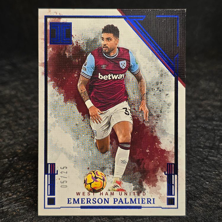 Panini Impeccable PL 2024-25 - Blue - Emerson Palmieri, West Ham /25 #125