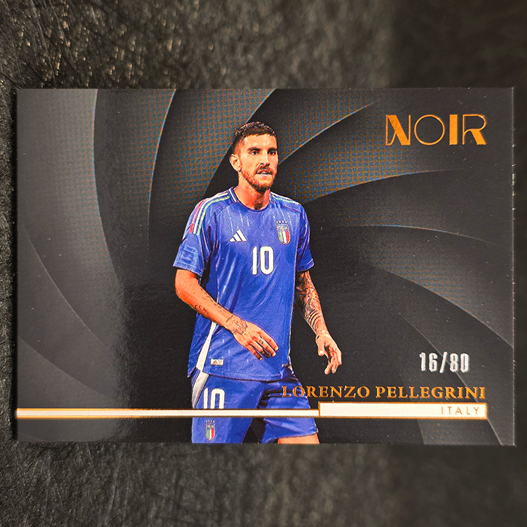 Panini Noir Soccer 2004/25 - Bronze - Lorenzo Pellegrini, Italy /80 #191
