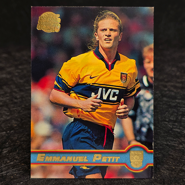 Topps Merlin's Premier Gold 1997-98 - Emmanuel Petit, Arsenal #008