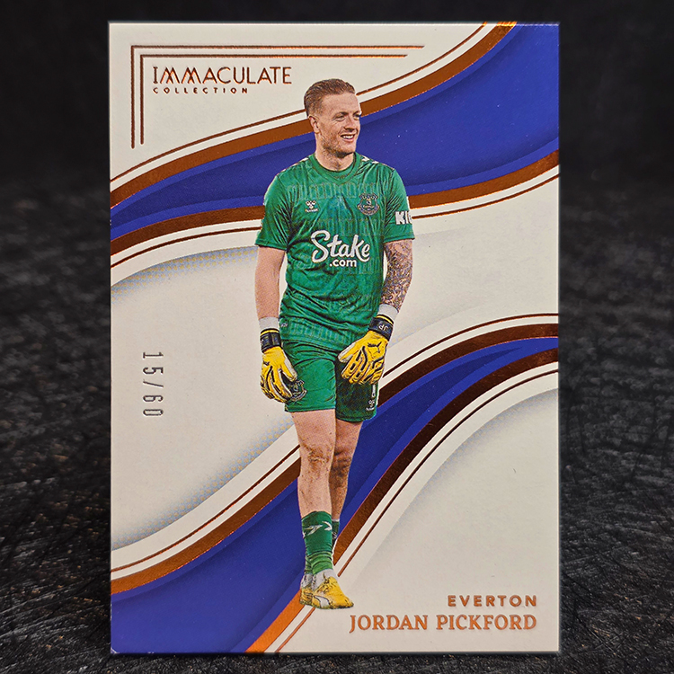 Panini Immaculate 2023-24 - Bronze - Jordan Pickford, Everton /60 #166