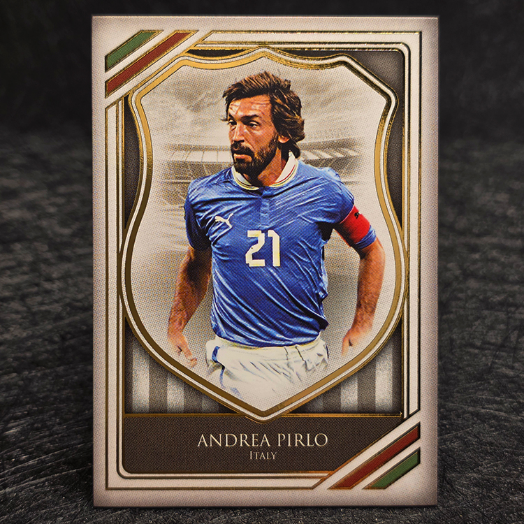 Futera Unique 2025 - Heritage - Gold - Andrea Pirlo, Italy /35  #HG114
