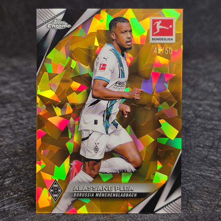 Topps Chrome Bundesliga 2024-25 - Gold - Alassane Plea, Borussia Mönchengladbach /50 #76