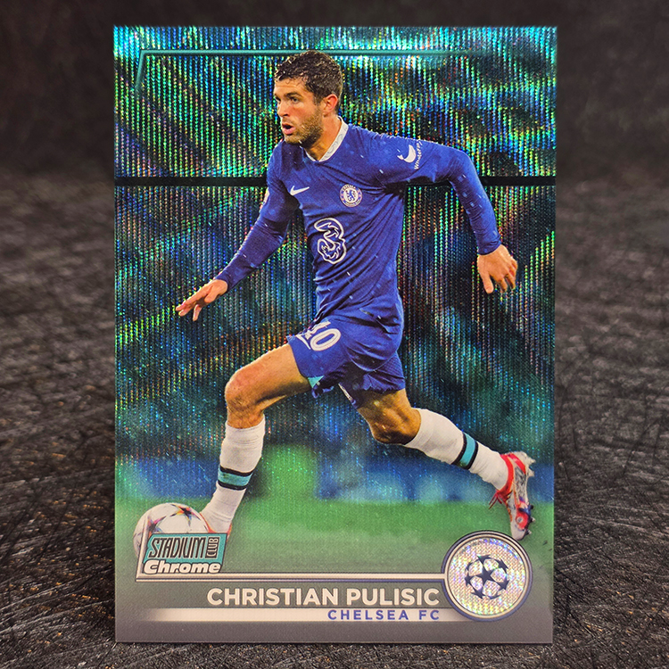 Topps Stadium Club Chrome UEFA  2022-23 - Aqua - Christian Pulisic, Chelsea /275 #41