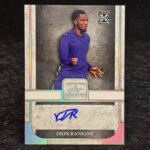 Leaf Ultimate Soccer 2022 - Autograph, Silver Spectrum - Dion Rankine, Chelsea 1/7 #BA-DR1