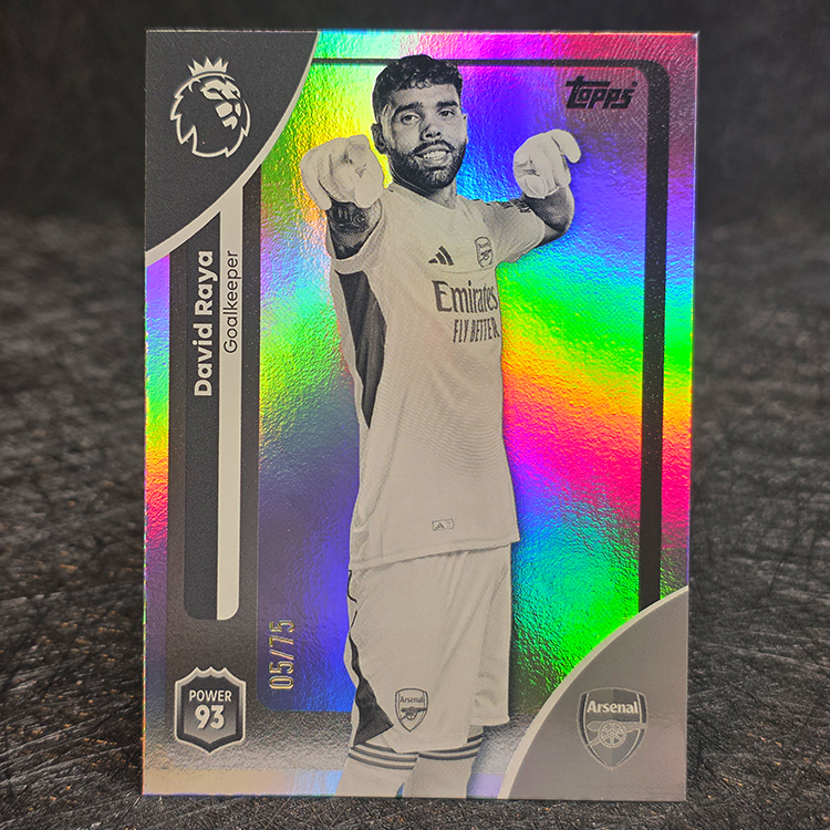 Topps Premier League 2025-26 - Silver - David Raya, Arsenal /75 #2