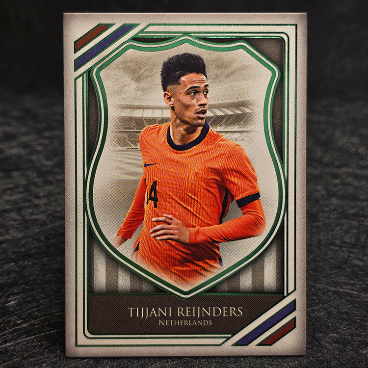 Futera Unique 2025 - Heritage - Green - Tijjani Reijnders, Netherlands /24 #HG054