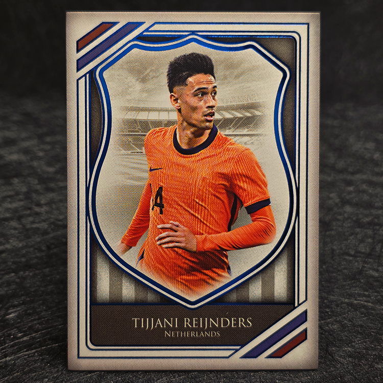 Futera Unique 2025 - Heritage - Blue - Tijjani Reijnders, Netherlands /19 #HG054