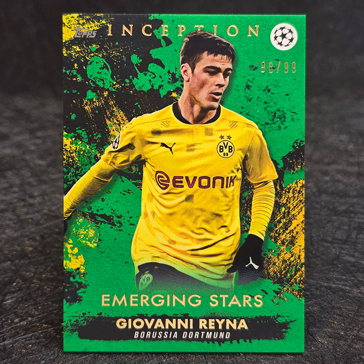 Topps Inception 2021 - Star Quality - Giovanni Reyna, Borussia Dortmund /99