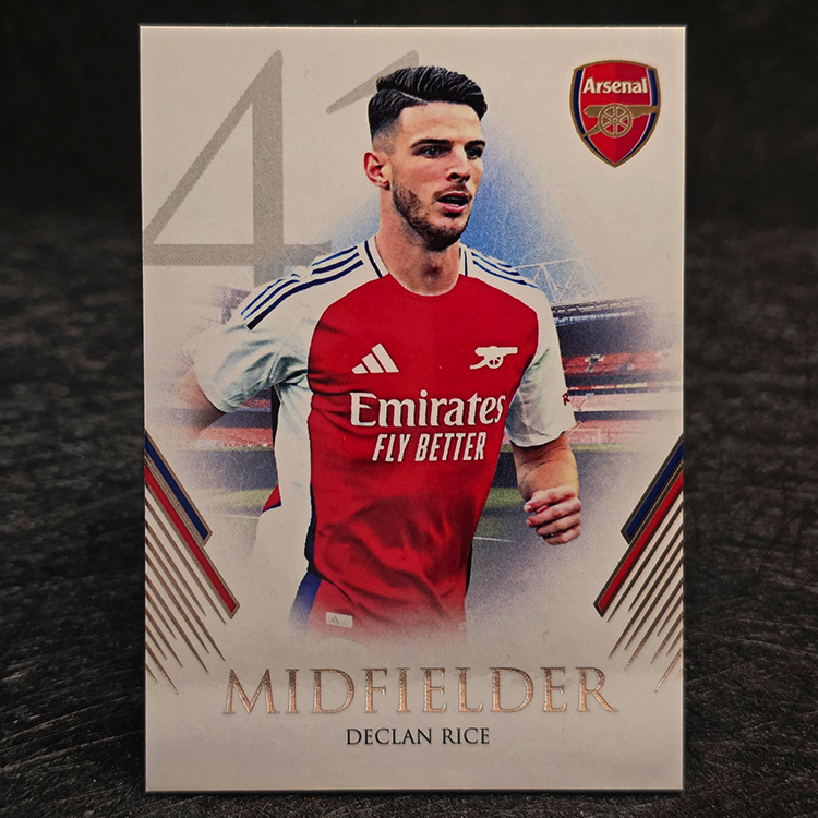 Futera Arsenal 2024 - Midfielder - Declan Rice, Arsenal /99 #AB14