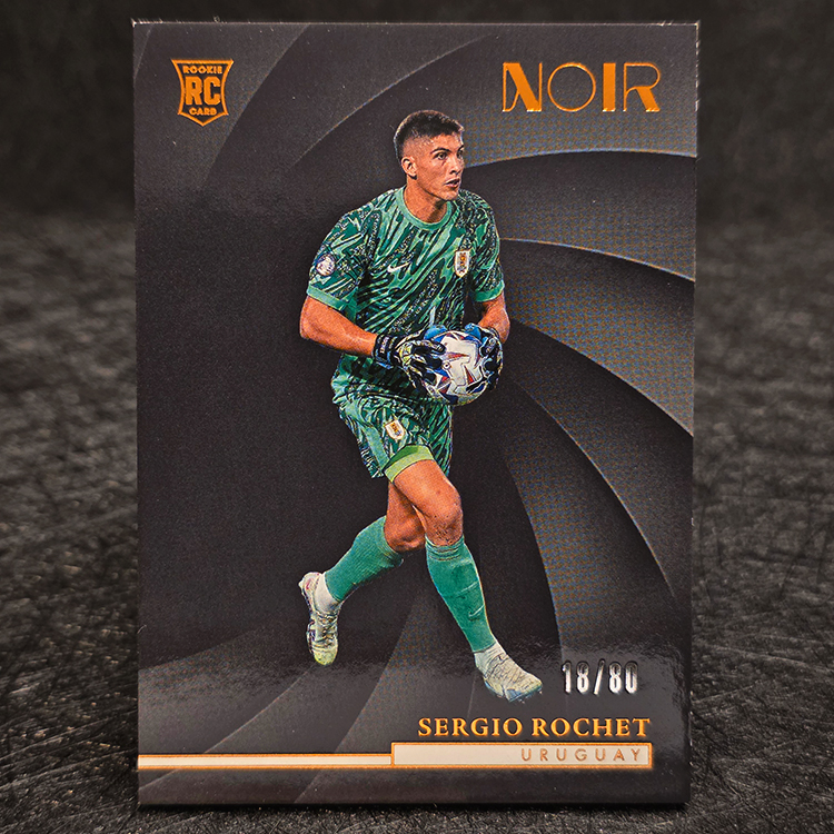 Panini Noir Soccer 2004/25 - Bronze - Sergio Rochet, Uruguay /80 #22