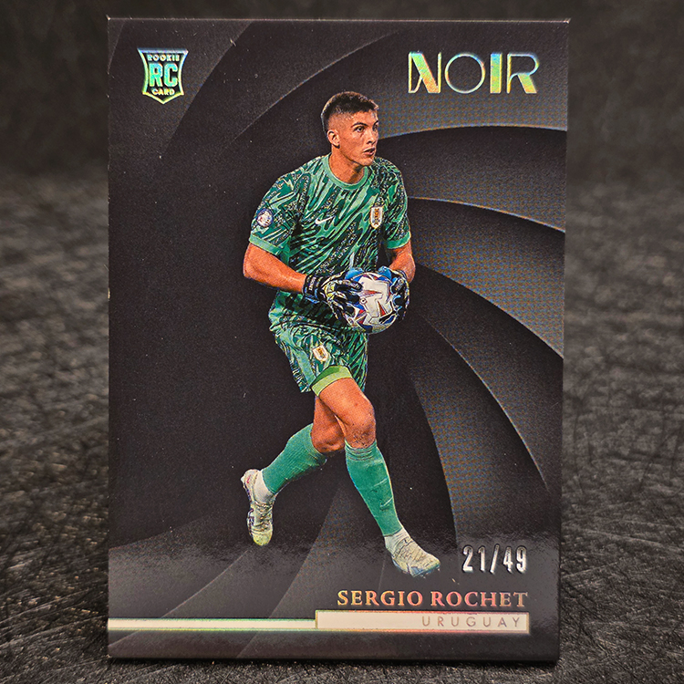 Panini Noir Soccer 2004/25 - Silver - Sergio Rochet, Uruguay /49 #22
