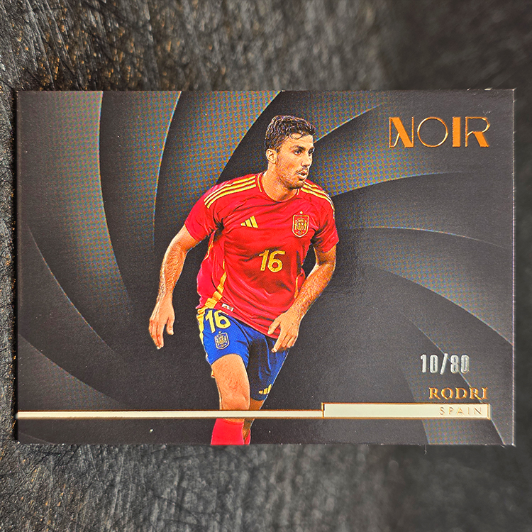 Panini Noir Soccer 2004/25 - Bronze - Rodri, Spain /80 #114