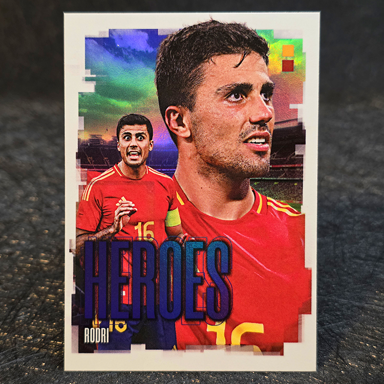 Futera Fans Selection 2025 - Heroes - Rodri, Spain #HR49